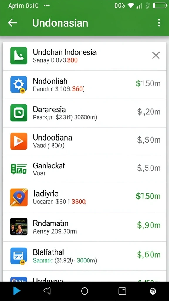 danagame - Tampilan antarmuka yang ramah pengguna.