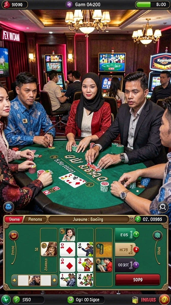 dewapoker - Tampilan antarmuka yang modern dan intuitif.