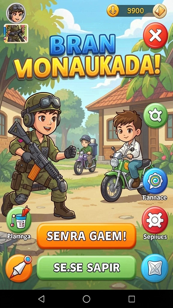 dkk - Screenshot tampilan antarmuka utama DKK.