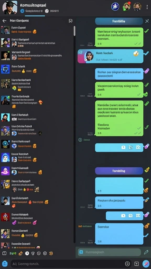 k3k3 - Tampilan level yang memukau dan penuh warna.